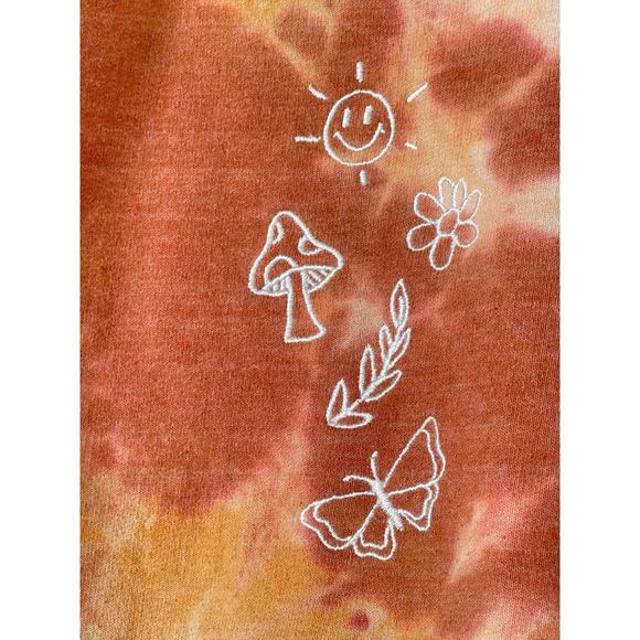 Desert Dreamer Crewneck Sweatshirt Top Tie Dye Size Small - Picture 5 of 7